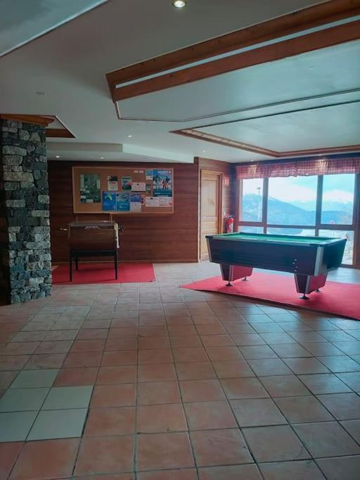 Superbe T2, à 100 mètres des pistes, piscine d'été Valmeinier Exterior foto
